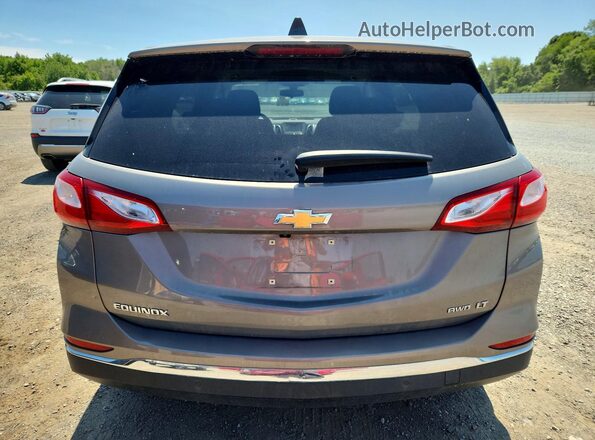 3GNAXSEV7JS500755 2018 CHEVROLET EQUINOX Brown Rear view
