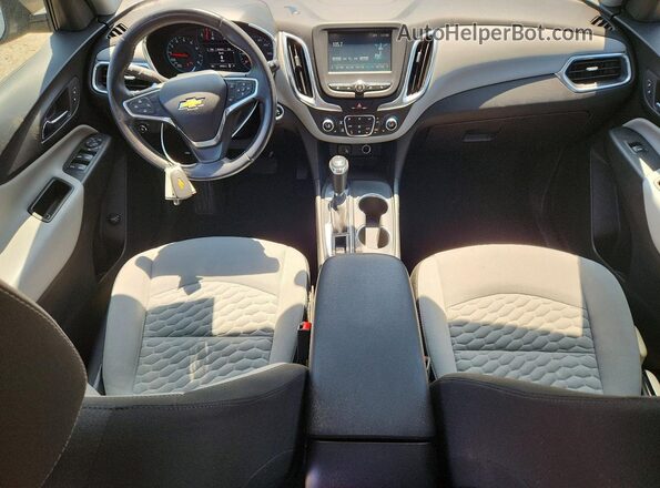 3GNAXSEV7JS500755 2018 CHEVROLET EQUINOX Brown Dashboard view