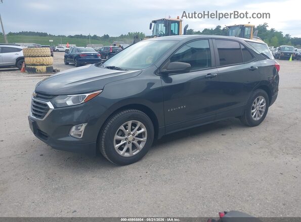 3GNAXSEV7LS673047 2020 CHEVROLET EQUINOX Gray წინა მარცხენა ხედი სამი მეოთხედიდან