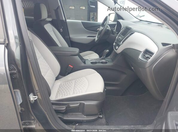 3GNAXSEV7LS673047 2020 CHEVROLET EQUINOX Gray წინა სალონის ხედი