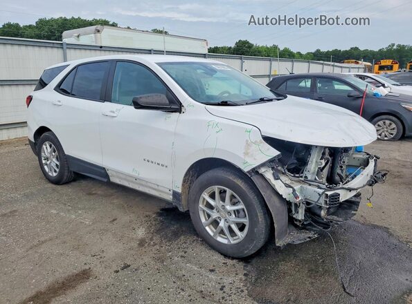 3GNAXSEV7NS159802 2022 CHEVROLET EQUINOX Белый Передняя правая четверть