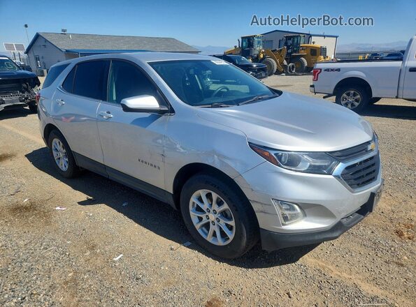 3GNAXSEV8JS556235 2018 CHEVROLET EQUINOX Серебряный Передняя правая четверть