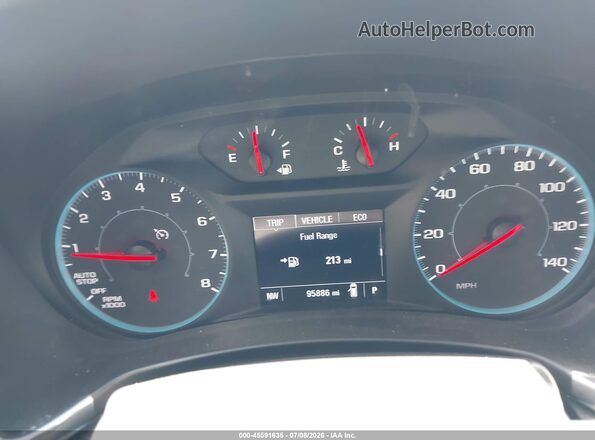 3GNAXSEV9LS724743 2020 CHEVROLET EQUINOX Gray Widok tylnych siedzeń