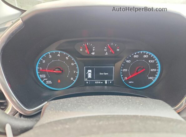 3GNAXSEVXLS568552 2020 CHEVROLET EQUINOX Белый Вид щитка приборов