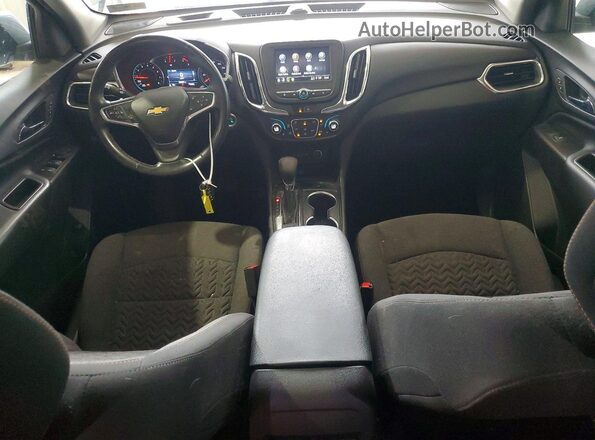 3GNAXTEG1RL242973 2024 CHEVROLET EQUINOX Gray Widok deski rozdzielczej