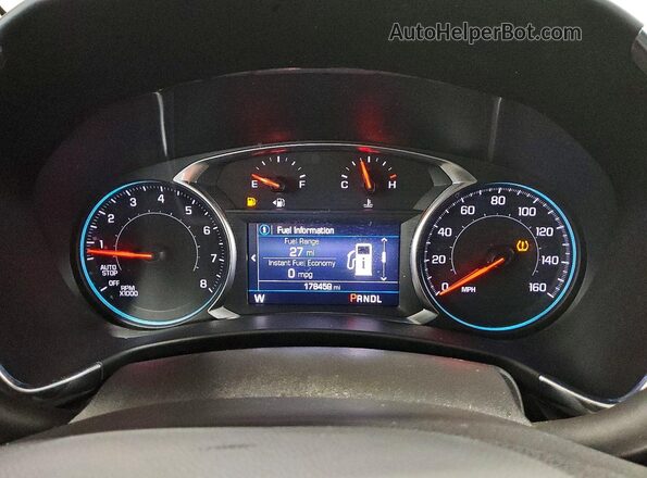 3GNAXTEG5PL154540 2023 CHEVROLET EQUINOX Gray Vista del cuadro de instrumentos