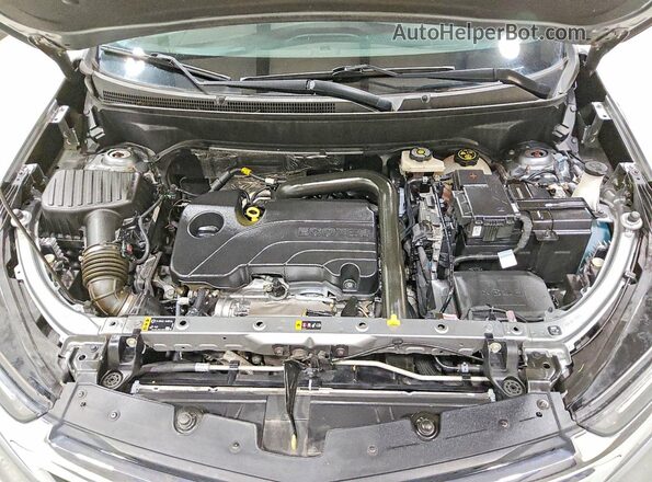 3GNAXTEG5PL154540 2023 CHEVROLET EQUINOX Gray Vista del compartimento del motor