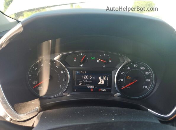 3GNAXTEG5PL159009 2023 CHEVROLET EQUINOX Gray Instrument cluster view