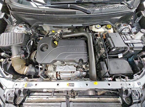 3GNAXTEGXPL168935 2023 CHEVROLET EQUINOX Silver ძრავის განყოფილების ხედი