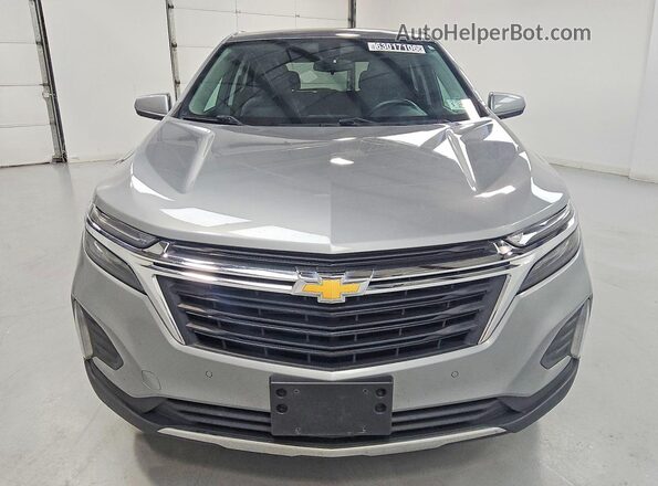 3GNAXTEGXPL168935 2023 CHEVROLET EQUINOX Silver წინა ხედი