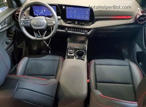 3GNAXTEGXSL180138 2025 CHEVROLET EQUINOX Blue Vista del salpicadero