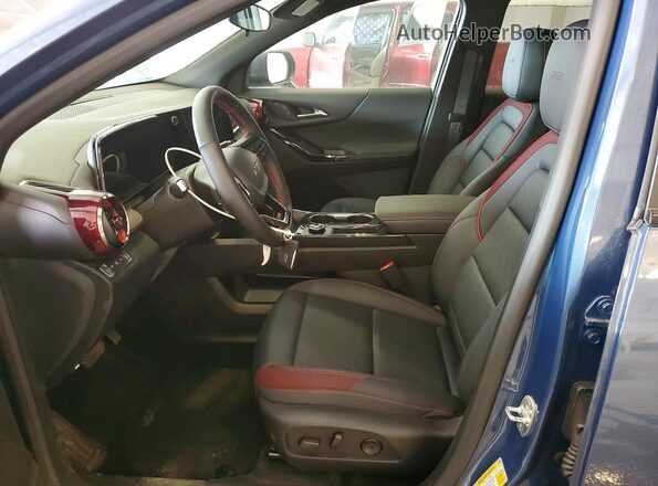 3GNAXTEGXSL180138 2025 CHEVROLET EQUINOX Blue Vista interior delantera