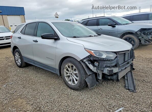 3GNAXTEV6LS604873 2020 CHEVROLET EQUINOX Silver Передня права чверть