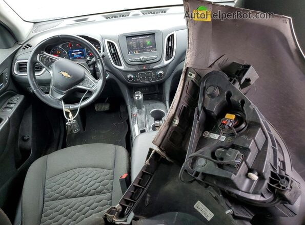 3GNAXTEV6LS604873 2020 CHEVROLET EQUINOX Silver Вид панелі приладів