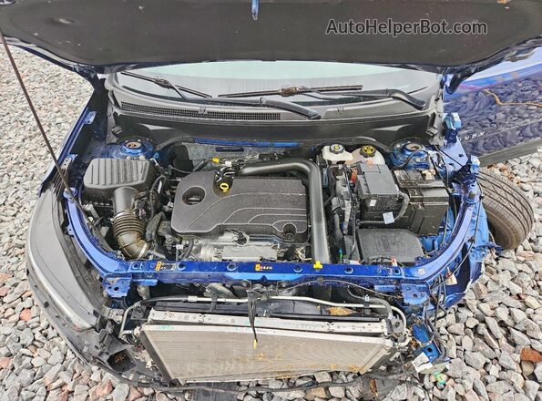 3GNAXUEG1PL119984 2023 CHEVROLET EQUINOX Blue Սալոնի հետևի տեսք