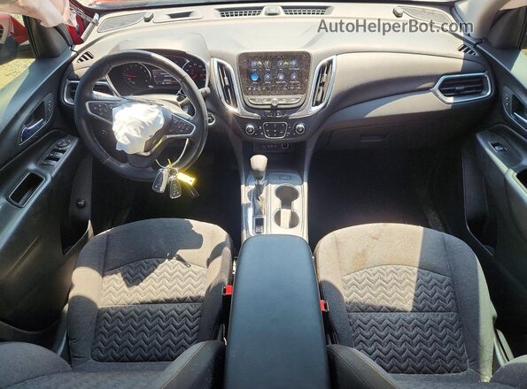3GNAXUEG3PS128451 2023 CHEVROLET EQUINOX Темно-бордовый Вид панели приборов