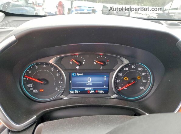 3GNAXUEG3RL243824 2024 CHEVROLET EQUINOX Black Вид щитка приладів