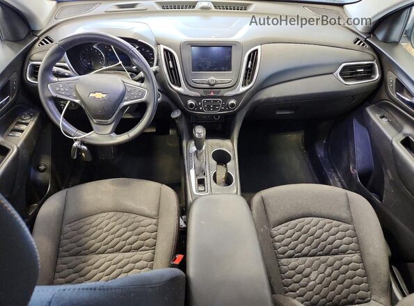 3GNAXUEV0LS618869 2020 CHEVROLET EQUINOX Blue წინა პანელის ხედი