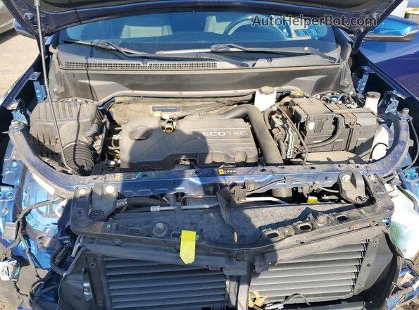 3GNAXUEV2KL398935 2019 CHEVROLET EQUINOX Синий Вид подкапотного пространства