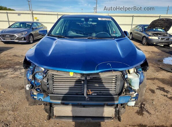 3GNAXUEV2KL398935 2019 CHEVROLET EQUINOX Синий Вид спереди