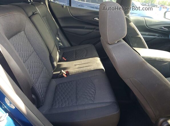3GNAXUEV2KL398935 2019 CHEVROLET EQUINOX Синий Вид задней части салона