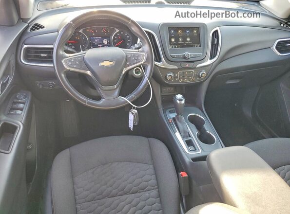 3GNAXUEV2KL398935 2019 CHEVROLET EQUINOX Синий Вид панели приборов