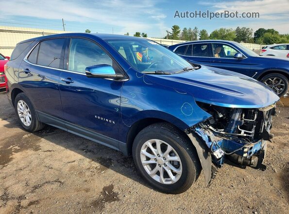 3GNAXUEV2KL398935 2019 CHEVROLET EQUINOX Синий Передняя правая четверть