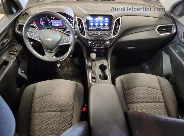 3GNAXUEV2NL270649 2022 CHEVROLET EQUINOX Черный Вид панели приборов