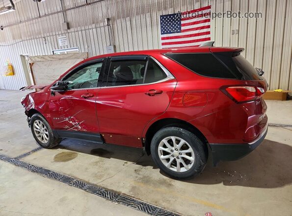 3GNAXUEV3KS677784 2019 CHEVROLET EQUINOX Красный Задняя левая четверть