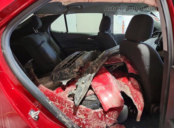 3GNAXUEV3KS677784 2019 CHEVROLET EQUINOX Красный Вид задней части салона