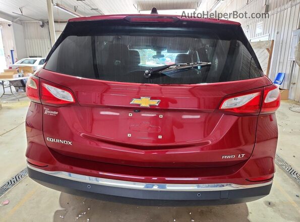 3GNAXUEV3KS677784 2019 CHEVROLET EQUINOX Красный Вид сзади