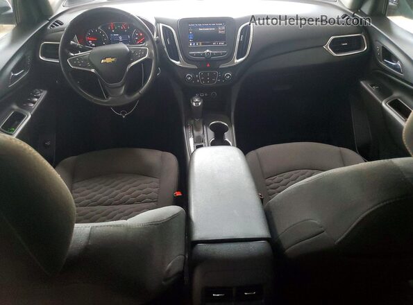 3GNAXUEV9LS505048 2020 CHEVROLET EQUINOX Blue Вид панелі приладів