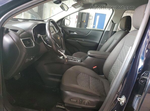 3GNAXUEV9LS505048 2020 CHEVROLET EQUINOX Blue Вид салону спереду