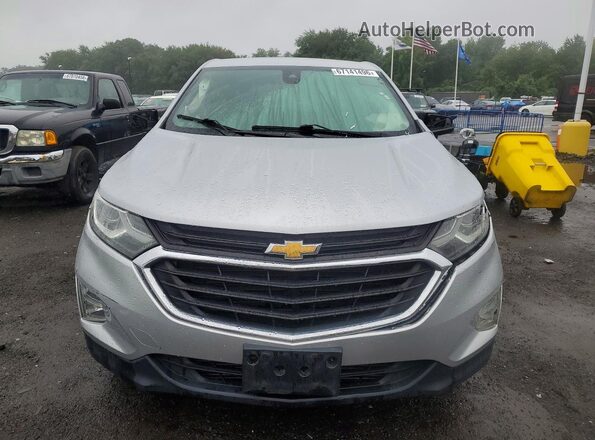 3GNAXUEVXLL254891 2020 CHEVROLET EQUINOX Silver Вид спереду