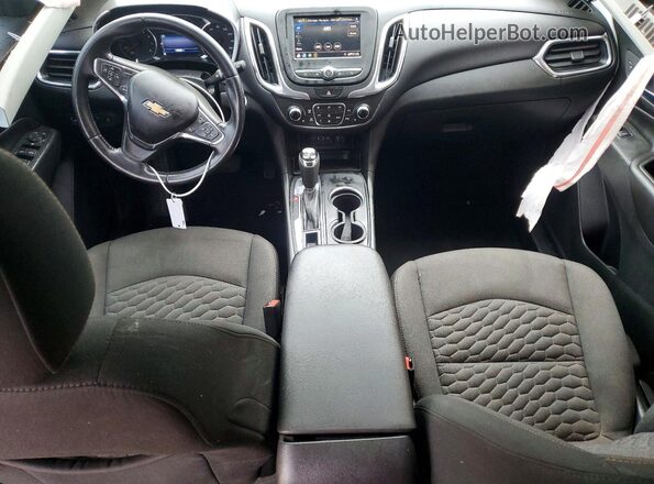 3GNAXUEVXLL254891 2020 CHEVROLET EQUINOX Silver Вид панелі приладів