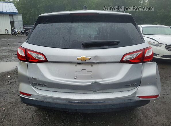 3GNAXUEVXLL254891 2020 CHEVROLET EQUINOX Silver Вид ззаду