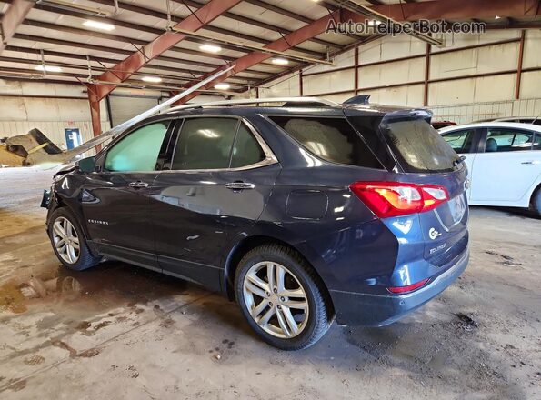 3GNAXVEV1JS536362 2018 CHEVROLET EQUINOX Blue Tył lewy