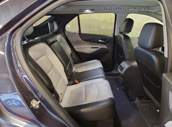 3GNAXVEV1JS536362 2018 CHEVROLET EQUINOX Blue Widok wnętrza z tyłu