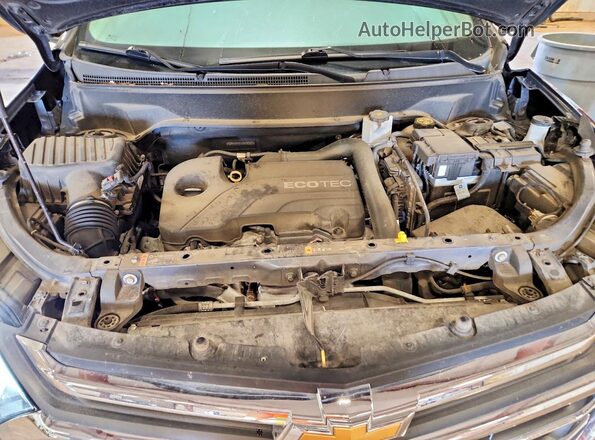 3GNAXVEV1JS536362 2018 CHEVROLET EQUINOX Blue Widok komory silnika