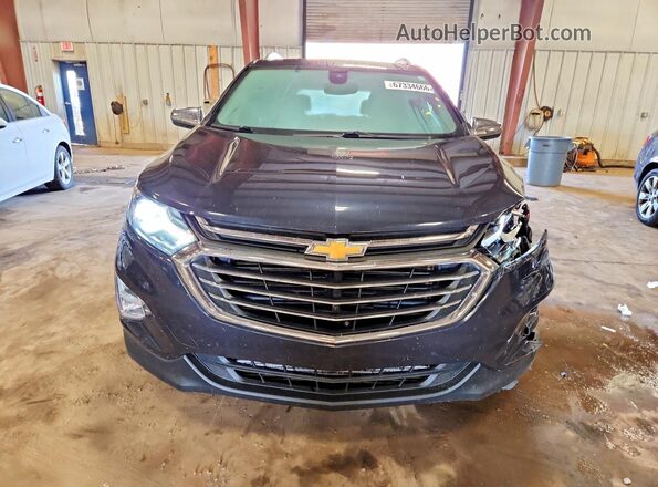3GNAXVEV1JS536362 2018 CHEVROLET EQUINOX Blue Widok z przodu