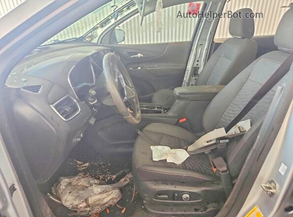 3GNAXVEX9KS559374 2019 CHEVROLET EQUINOX Серебряный Вид салона спереди