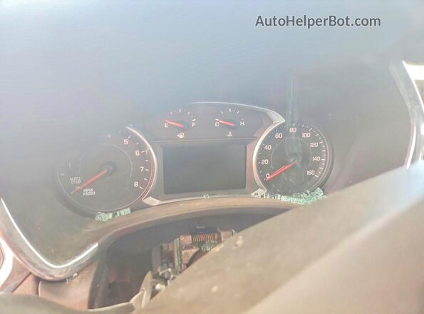 3GNAXVEX9KS559374 2019 CHEVROLET EQUINOX Серебряный Вид щитка приборов