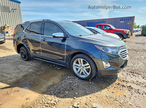 3GNAXYEX7KS655991 2019 CHEVROLET EQUINOX Серый Передняя правая четверть