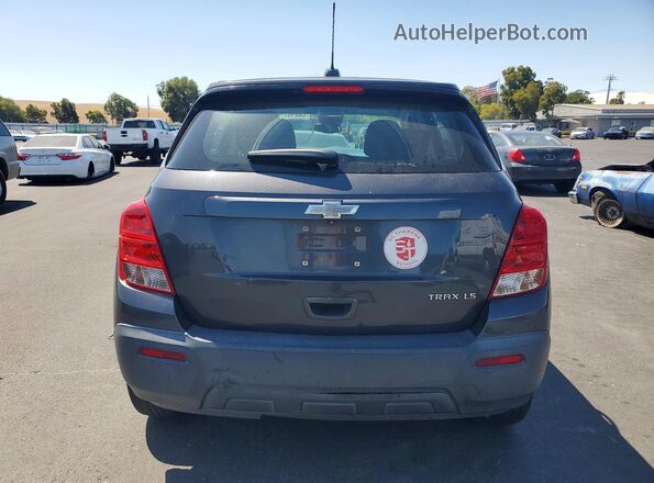 3GNCJKSB1GL149462 2016 CHEVROLET TRAX Gray Widok z tyłu