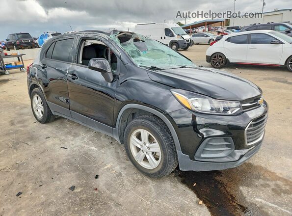 3GNCJKSB3LL125576 2020 CHEVROLET TRAX Черный Передняя правая четверть