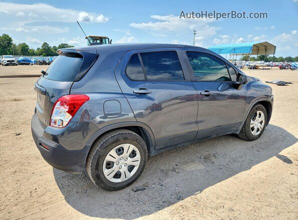 3GNCJKSB5GL267644 2016 CHEVROLET TRAX Gray Задня права чверть