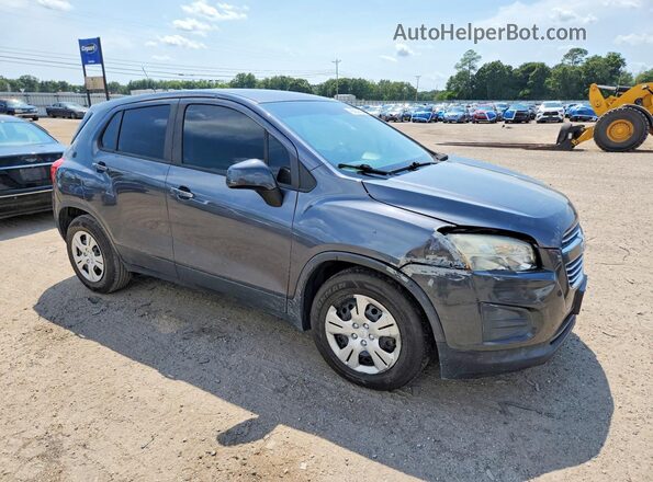 3GNCJKSB5GL267644 2016 CHEVROLET TRAX Gray Передня права чверть