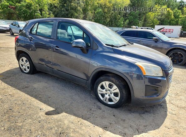 3GNCJKSB8GL247730 2016 CHEVROLET TRAX Gray Front right