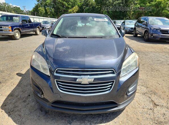 3GNCJKSB8GL247730 2016 CHEVROLET TRAX Gray Front view