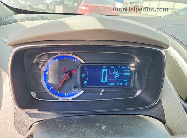 3GNCJKSB8GL247730 2016 CHEVROLET TRAX Gray Instrument cluster view